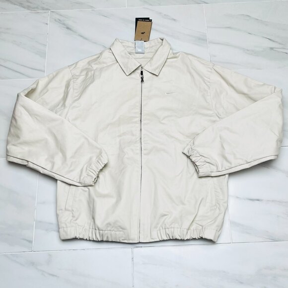 Nike Life Woven Harrington Jacket 'Light Orewood' FN3230-104 Multi Size